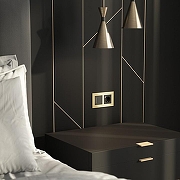 Рамка на 2 поста Werkel AluMax шампань W0023511 цвет Бежевый-2