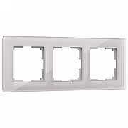 Рамка на 3 поста Werkel Favorit (дымчатый) W0031117 цвет Серый