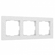 Рамка на 3 поста Werkel Hammer белый W0032401 цвет Белый