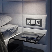 Рамка на 3 поста Werkel Elite (графит, стекло) W0032440 цвет Графит-1