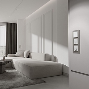 Рамка на 3 поста Werkel Senso дымчатый W0033117 цвет Серый-1