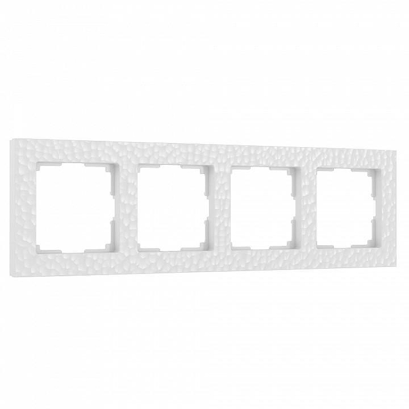 Рамка на 4 поста Werkel Hammer белый W0042401 