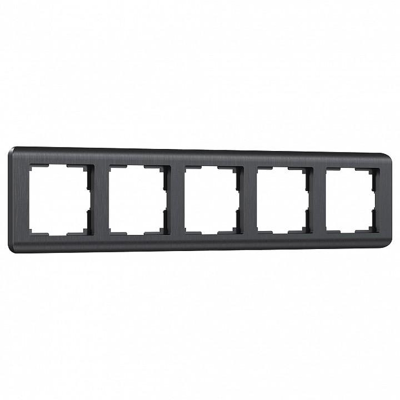 Рамка на 5 постов Werkel Stream (графит) W0052104 