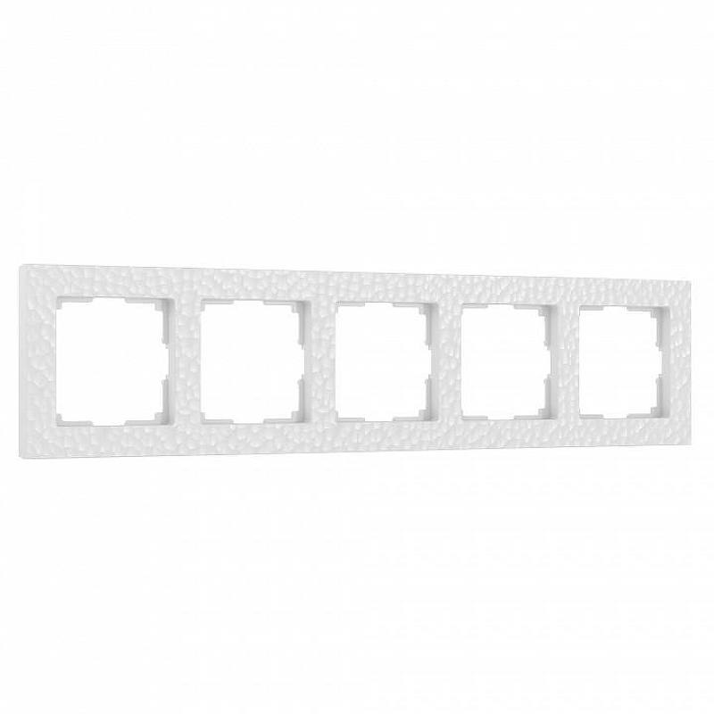 Рамка на 5 постов Werkel Hammer белый W0052401 