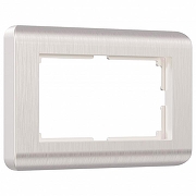 Рамка на 2 поста Werkel Stream (перламутровый) W0082113 цвет Перламутр