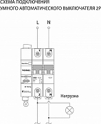 Автоматический выключатель 2P с Wi-Fi Werkel W1002P6301 цвет Белый-3