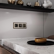 Накладка для диммера Werkel бронзовый W1149012 цвет Бронза-2