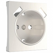 Накладка для розетки Werkel перламутровый рифленый W1179513 цвет Перламутр