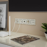 Розетка Ethernet RJ-45 без рамки Werkel слоновая кость W1181103 цвет слоновая кость-3