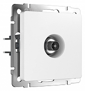 ТВ-розетка без рамки Werkel белый матовый W1183061 цвет Белый