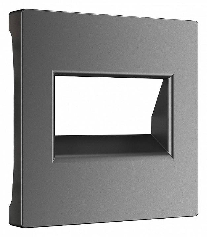 Накладка для розетки Ethernet RJ-45 Werkel графит матовый W1191164 