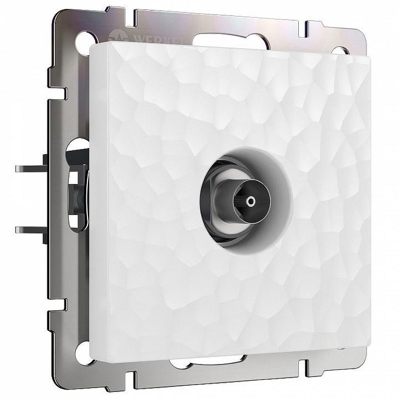 ТВ-розетка оконечная без рамки Werkel Hammer белый W1283001 