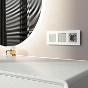 Диммер с подсветкой без рамки Werkel дымчатый W3443141 цвет Серый-4