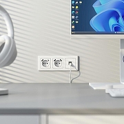 Розетка Ethernet RJ-45 и со шторками, без рамки Werkel белый матовый W5120001 цвет Белый-4