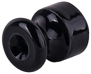 Изолятор керамический Werkel Ретро (черный) W6431408 цвет Черный