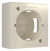 Короб накладной для розетки Werkel слоновая кость W8000003 цвет слоновая кость