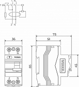 Устройство защитного отключения 1P Werkel W912P404 цвет Белый-2