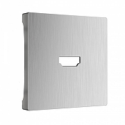 Накладка для HDMI Werkel серебряный рифленый WL09-HDMI-CP цвет Серебро