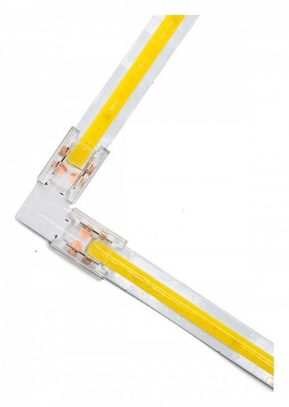 Соединитель лент угловой жесткий Wolta WLS-A-08 