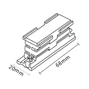 Соединитель линейный для треков Italline WSO WSO 34B white цвет Белый-2