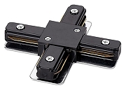 Соединитель X-образный для треков Wolta WTL-XC/01B цвет Черный