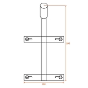 Основание для светильника Wolta К1П-035-05-2-012х06-Б цвет Белый-5