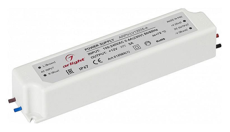 Блок питания с проводом Arlight ARPV-LV 018968(1) 
