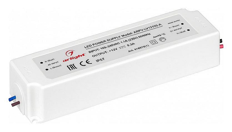 Блок питания с проводом Arlight ARPV-LV 018970(1) 