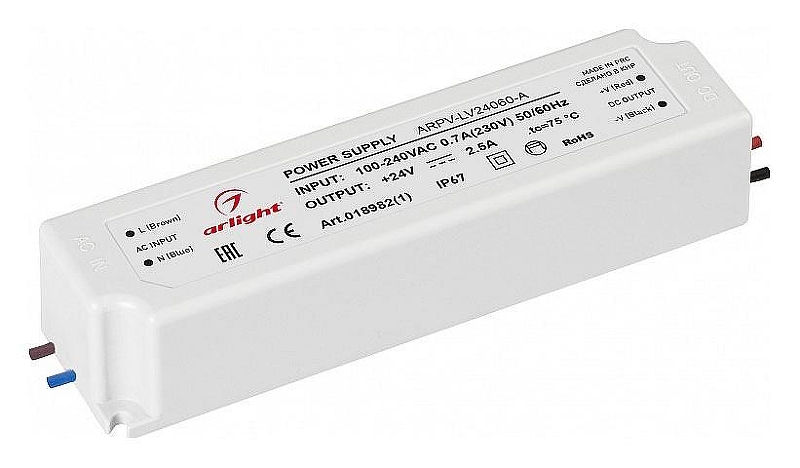 Блок питания с проводом Arlight ARPV-LV 018982(1) 