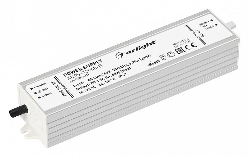Блок питания с проводом Arlight ARPV 020006(1) 