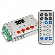 Контроллер-регулятор цвета RGBW с пультом ДУ Arlight HX-802S 022992 цвет Серый