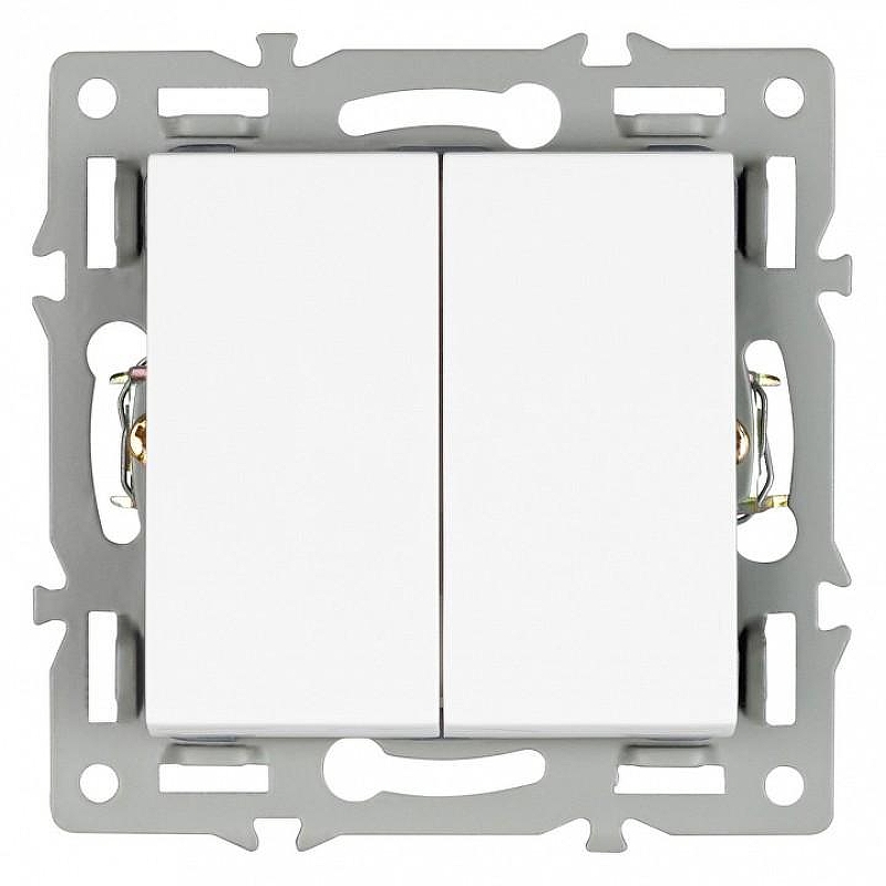 Выключатель двухклавишный без рамки Arlight SWT 043724 