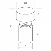Диммер Arlight SR-NAVE 046144 цвет Черный-1