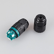 Соединитель сетевой Arlight ARL-CWP-5pin-16A 046180 цвет Черный-1