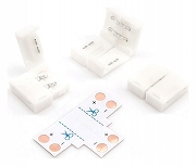 Соединитель лент Т-образный жесткий Apeyron Electrics 09-07 цвет белый