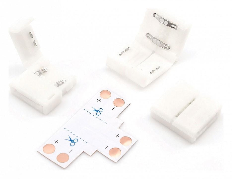 Соединитель лент Т-образный жесткий Apeyron Electrics 09-08 