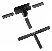 Соединитель T-образный для треков накладных Novotech Flum 135126 цвет арматуры Черный-2