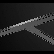 Соединитель T-образный для треков накладных Novotech Smal 135209 цвет арматуры Черный-2