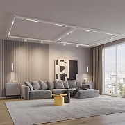 Соединитель угловой L-образный для треков встраиваемых Novotech Flum 135248 цвет арматуры Белый-5