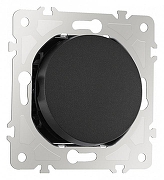 Выключатель проходной одноклавишный без рамки Arte Milano 202 202.32-1.black цвет Черный