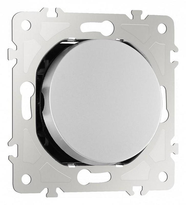 Выключатель проходной одноклавишный без рамки Arte Milano 202 202.32-1.silver 