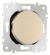 Выключатель перекрестный одноклавишный без рамки Arte Milano 202 202.34-1.shampan цвет Бежевый
