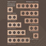 Выключатель перекрестный одноклавишный с подсветкой без рамки Arte Milano 202 202.35-1.white цвет Белый-5