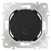 Кнопка звонка без рамки Arte Milano 202 202.36-1.black цвет Черный