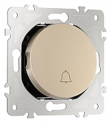 Кнопка звонка без рамки Arte Milano 202 202.36-1.shampan цвет Бежевый