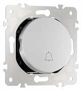 Кнопка звонка без рамки Arte Milano 202 202.36-1.silver цвет Серебро