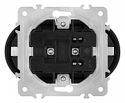 Розетка двойная с заземлением, без рамки Arte Milano am-202 202.40-2.shampan цвет Бежевый-2