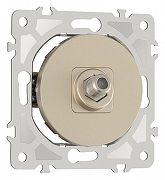 ТВ-розетка без рамки Arte Milano am-202 202.42-1.shampan цвет Бежевый