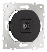 ТВ-розетка без рамки Arte Milano am-202 202.43-1.black цвет Черный