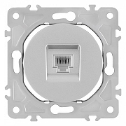 Розетка Ethernet RJ-45 без рамки Arte Milano am-202 202.45-1.silver цвет Серебро